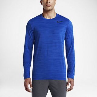 Nike Dri FIT Touch Long Sleeve Mens Training Shirt.