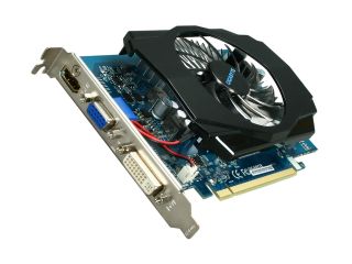 Open Box: GIGABYTE Radeon HD 5550 DirectX 11 GV R555D3 1GI 1GB 128 Bit DDR3 PCI Express 2.1 x16 HDCP Ready Video Card