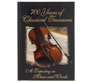 Readers Digest 700 Years of Classical Treasures Book w/8 CDs —
