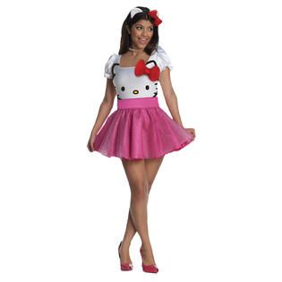 Women’s Hello Kitty Pink Halloween Costume