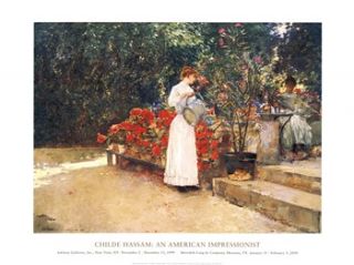 After Breakfast, 1887 Poster Print by Childe Hassam (32 x 24)
