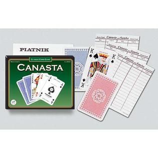Piatnik Canasta Double Deck Card Set   Fitness & Sports   Family