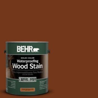 BEHR 1 gal. #SC 130 California Rustic Solid Color Waterproofing Wood Stain 21301