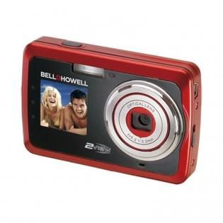 Bell+howell 2V5 BK 12 Megapixel 2view Digital Camera  Red