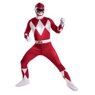 Men’s Red Ranger Super Deluxe Halloween