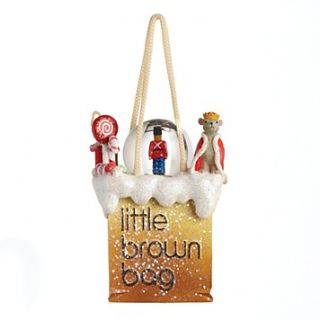 Nutcracker Little Brown Bag Ornament