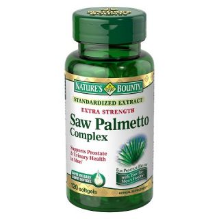 Natures Bounty Saw Palmetto Softgels   120 Count