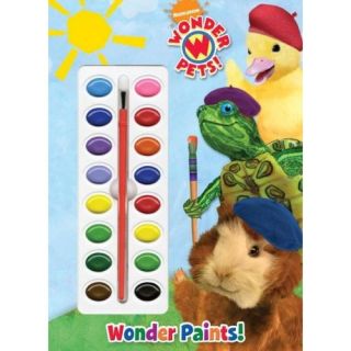 Wonder Pets! Wonder Paints!: Deluxe Paint Box Book