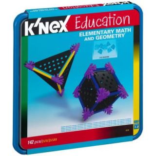 K'NEX Education Elementary Math and Geometry Building Set (142 Piece) 78720