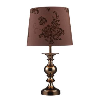 Lanesboro Coffee Plated Table Lamp   15763145   Shopping