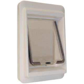 Ideal Pet 7 in. x 9 in. Small Plastic Electronic Cat Flap with Magnetic E Collar CFE