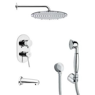 Remer by Nameek's Tyga Pressure Balance Tub and Shower Faucet