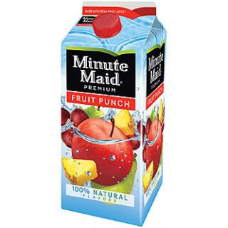Minute Maid Fruit Punch 59 FL OZ CARTON   Food & Grocery   Beverages