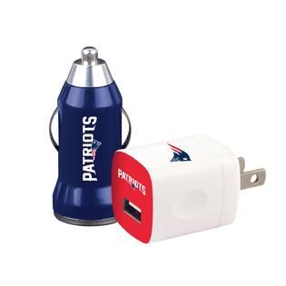 Mizco New England Patriots 2 Pack Home and Away Chargers   Fitness