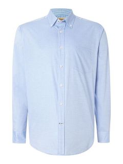 TM Lewin Oxford Relaxed Fit Casual Shirt Light Blue