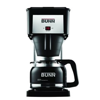 BUNN Home 38300.0067 BX Velocity Home Brewer, 10 Cup, Decanter Included, Black