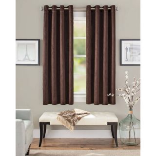 Better Homes and Gardens Crushed Room Darkening Curtain Panel