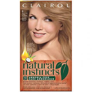 Clairol Clairol Natural Instincts 6, Linen, Medium Cool Blonde 1 Kit