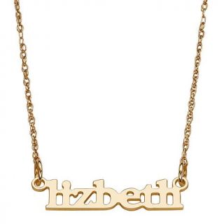 Personalized Lowercase Printed Name 21 1/4" Rope Chain Necklace   7658433