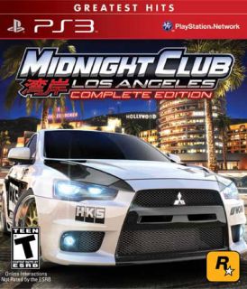PS3   Midnight Club: Los Angeles (Complete Edition Greatest Hits)   By