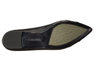 Calvin Klein Goldie Black/Perla Nera Leather/Box Metallic