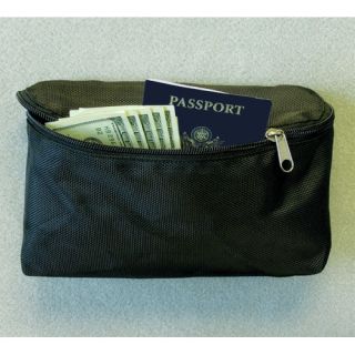 Zippered Hook and Loop Fastener Pouch for Safe
