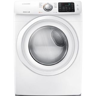Samsung 7.5 cu ft Stackable Gas Dryer (White)