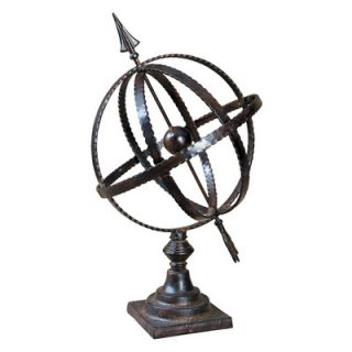 Uttermost Diez Metal Globe in Antique Brown