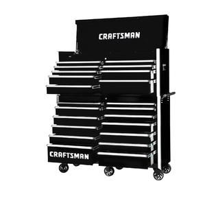 Craftsman 54 Inch 22 Drawer Professional Tool Storage Combo – Black
