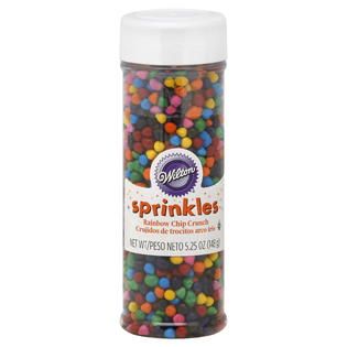 Wilton  Sprinkles, Rainbow Chip Crunch, 5.25 oz (148 g)