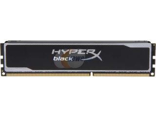 HyperX Black Series 8GB 240 Pin DDR3 SDRAM DDR3 1600 (PC3 12800) Desktop Memory Model KHX16C10B1B/8