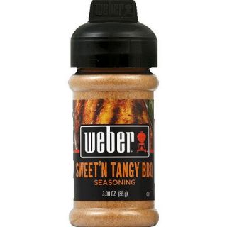 Weber Sweet 'n Tangy BBQ Seasoning, 3 oz, (Pack of 6)