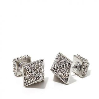 InStyle Jewelry "On Point" Pavé Spike Double Sided Earrings   7930008