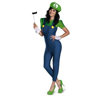 Nintendo Female Luigi Womens Halloween Costume   Seasonal   Halloween