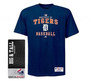 MLB Detroit Tigers Tall AC Property HeavyweightT Shirt —