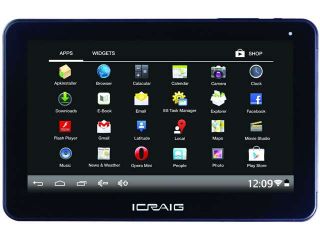 Craig Electronics CMP749 Dual Core Processor 1GB DDR3 Memory 4GB Flash 7.0" Touchscreen Tablet Android 4.1 (Jelly Bean)
