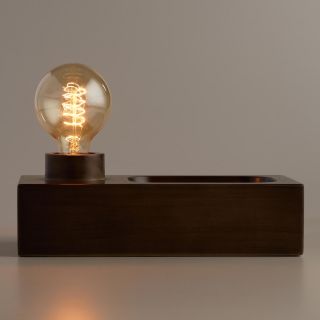 Wood Tray Brooklyn Desk Lamp