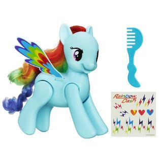 My Little Pony Flip & Whirl Rainbow Dash Pony Figure   Toys & Games