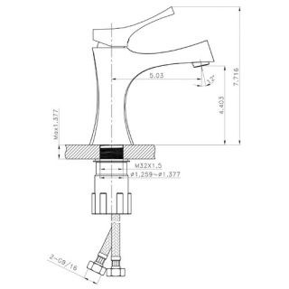 Rectangle Undermount Sink with Overflow by American Imaginations