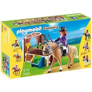Country Show Horse with Stall Set Playmobil 5520