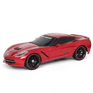 New Bright 1:16 R/C Corvette   Red   Toys & Games   Vehicles & Remote