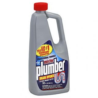 Mister Plumber Drain Opener, Professional Formula, 32 fl oz (946 ml