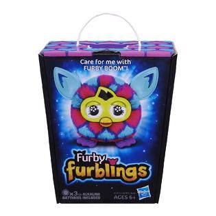 HASBRO  Furby Furblings Creature (Pink and Blue Hearts)
