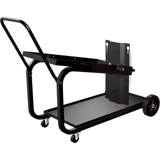 48347. Northern Industrial Welders Portable MIG Welding Cart with Folding Handle — 110-Lb. Capacity