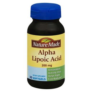 Nature Made Alpha Lipoic Acid 200mg   30 Count