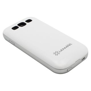Lenmar Samsung Galaxy S3 Battery Case   White (BCGS320W)