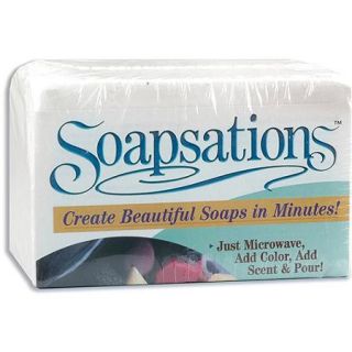 Soapsations Soap Block 1 Pound, Coconut
