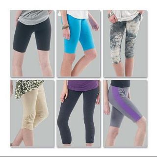 Misses'/Women's Leggings In 4 Lengths   A5 (6   8   10   12   14) Pattern