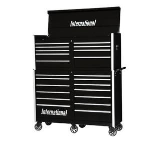 International 54 Inch 22 Drawer Professional Tool Storage Combo