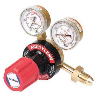 RADNOR RAD64003033 Gas Regulator,Acetylene,CGA 510 G8575147